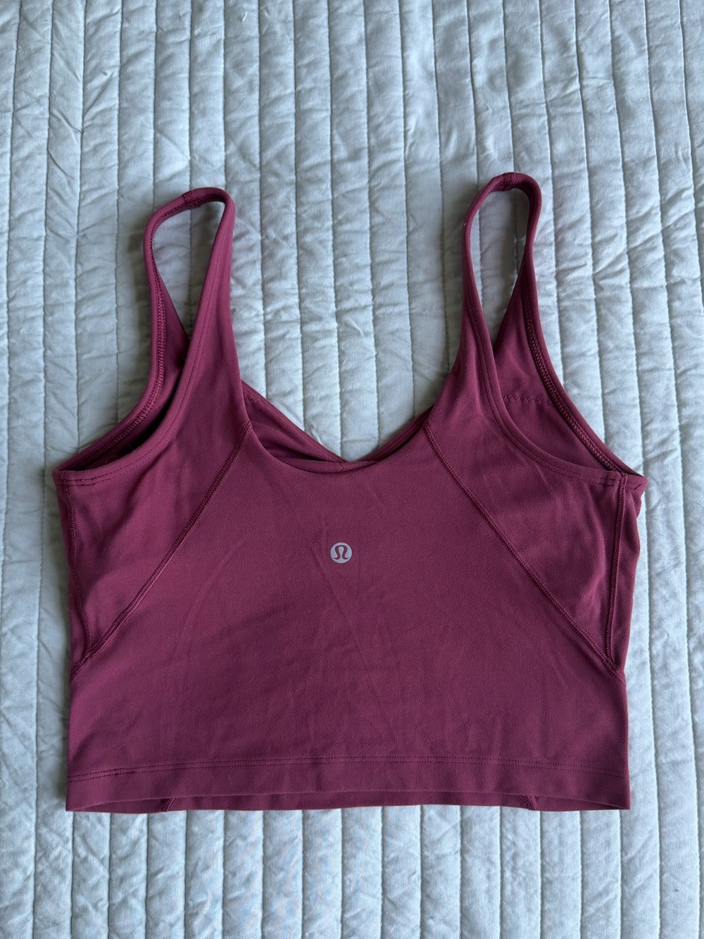 Lululemon align tank mulled wine